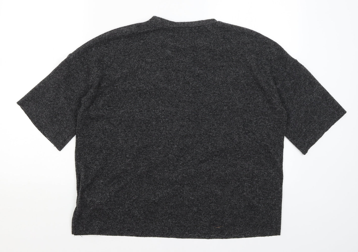 Zara Womens Grey   Pullover Jumper Size S