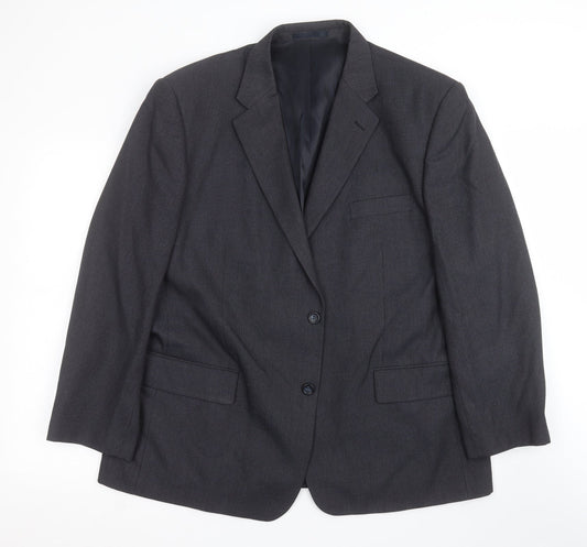 Charlton Gray Mens Grey   Jacket Suit Jacket Size 46