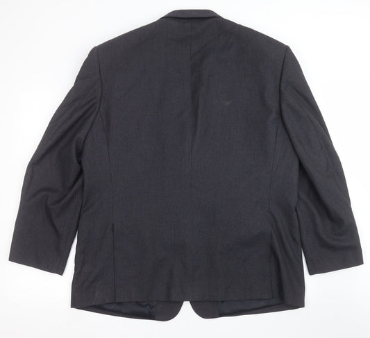Charlton Gray Mens Grey   Jacket Suit Jacket Size 46