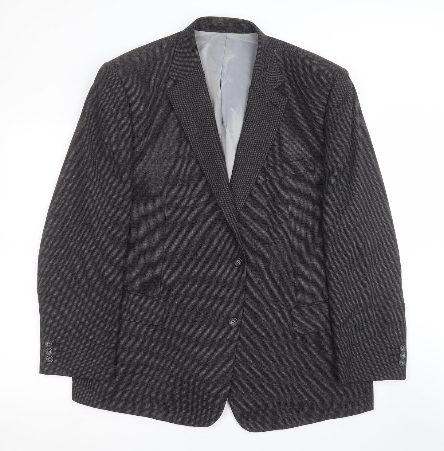 Charlton Gray Mens Grey   Jacket Suit Jacket Size 46