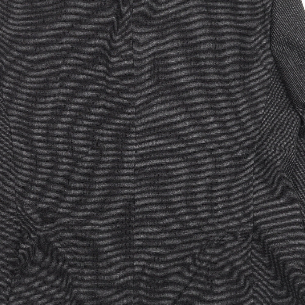 Charlton Gray Mens Grey   Jacket Suit Jacket Size 46