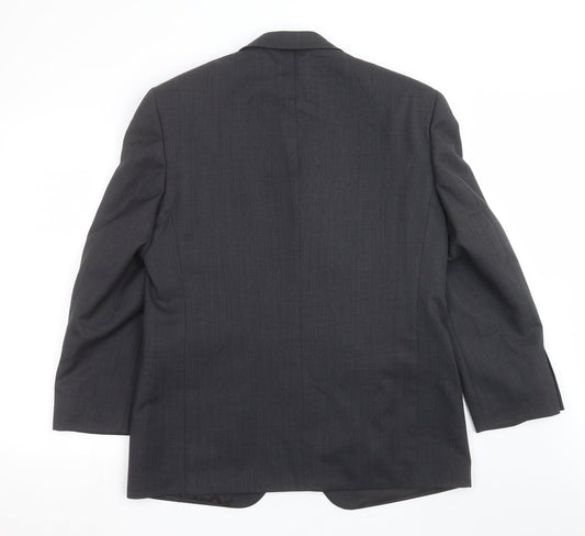 Burton Mens Grey   Jacket Suit Jacket Size 40