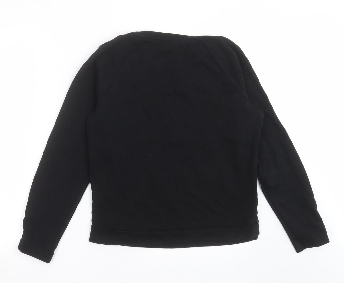 NEXT Womens Black   Pullover Sweatshirt Size 10