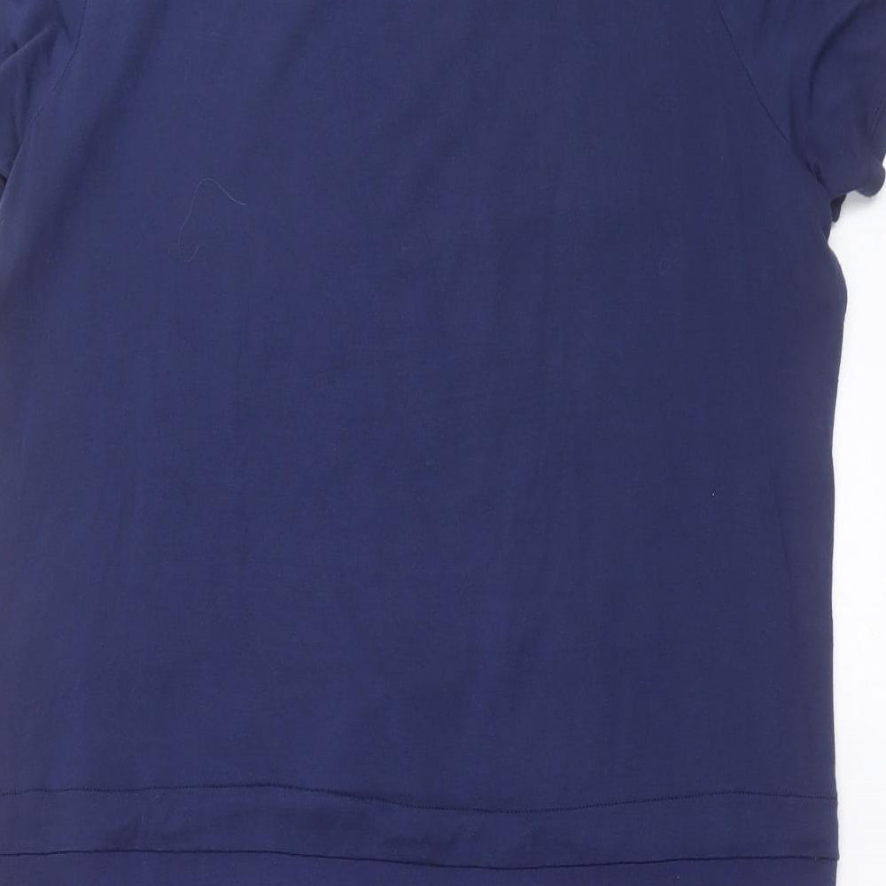 La Redoute Womens Blue Polka Dot  T-Shirt Dress  Size 12