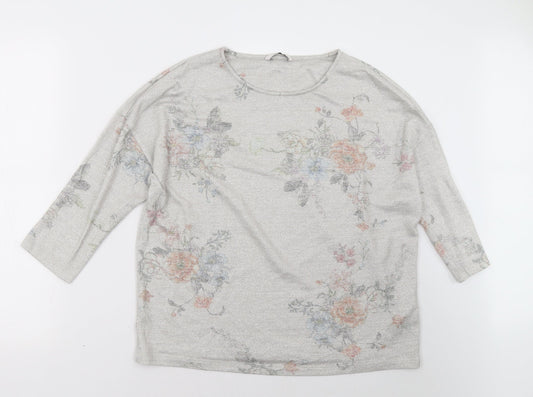 Sainsburys Womens Beige   Pullover Sweatshirt Size 16