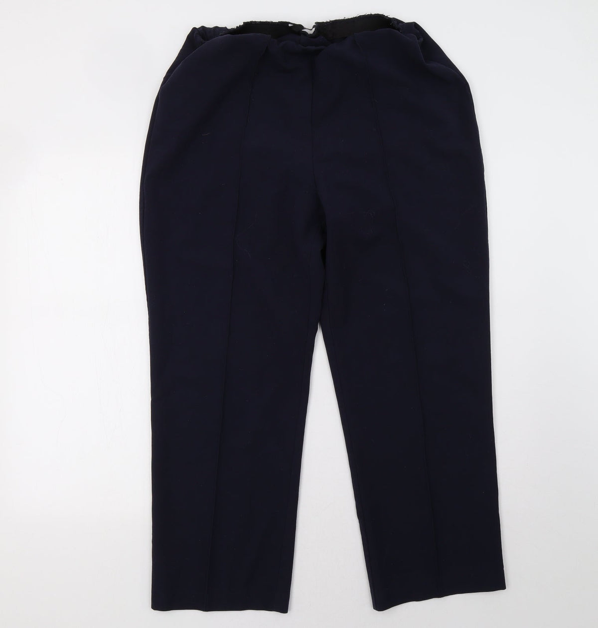 Bonmarché Womens Blue Trousers Size 16 L30 in