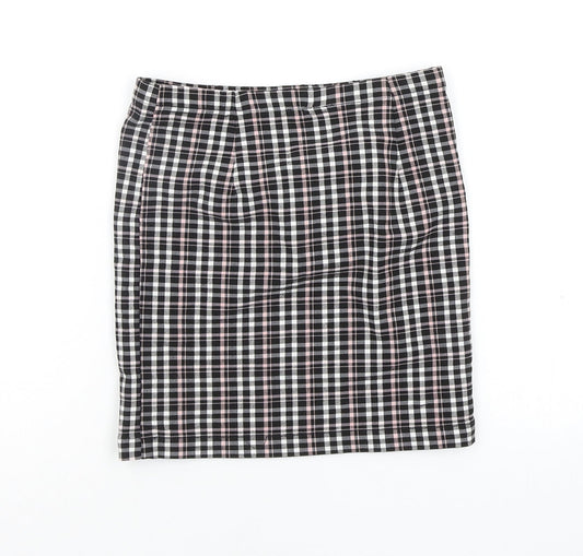 New Look Girls Multicoloured Check  Mini Skirt Size 10 Years