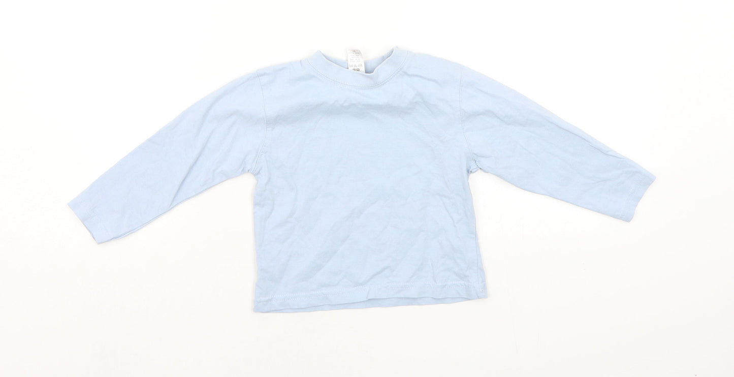 George Baby Blue   Basic T-Shirt Size 12-18 Months