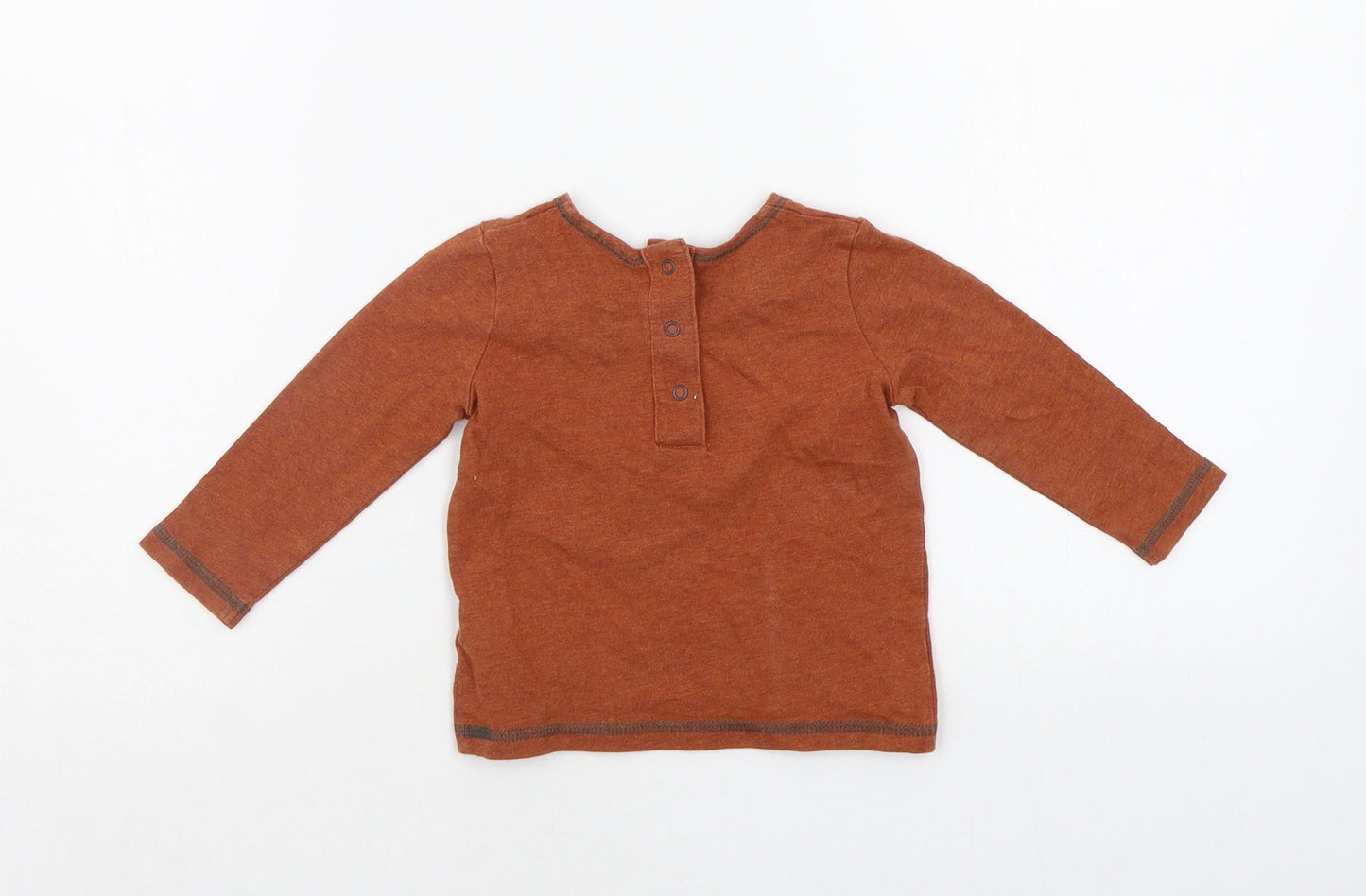 NEXT Baby Brown   Basic T-Shirt Size 6-9 Months
