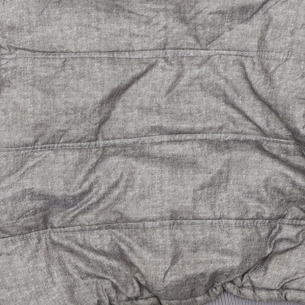 Exit Womens Grey   Puffer Jacket Coat Size 8