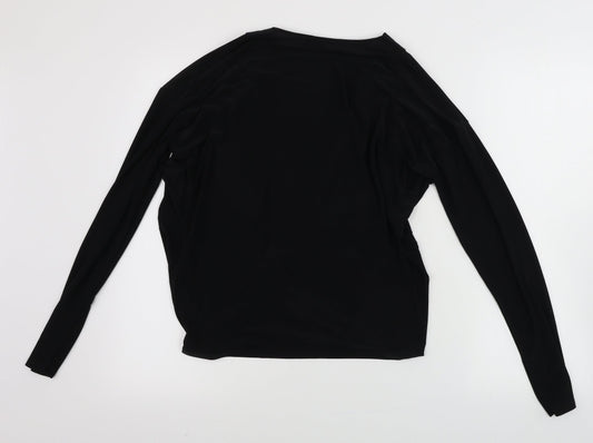 Missguided Womens Black   Basic Blouse Size 8