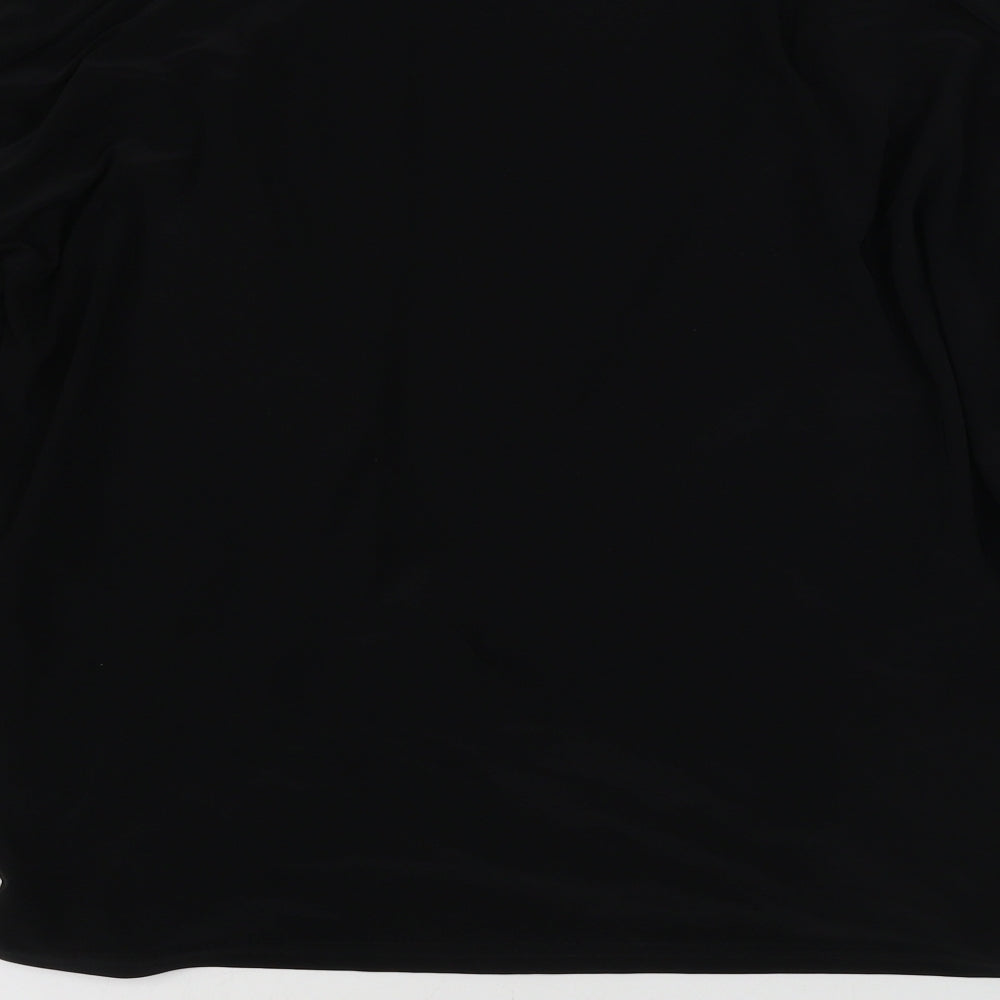 Missguided Womens Black   Basic Blouse Size 8
