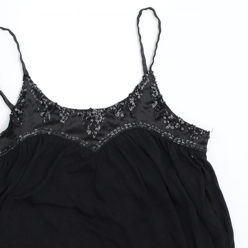 Status Moda Womens Black   Camisole Blouse Size XS