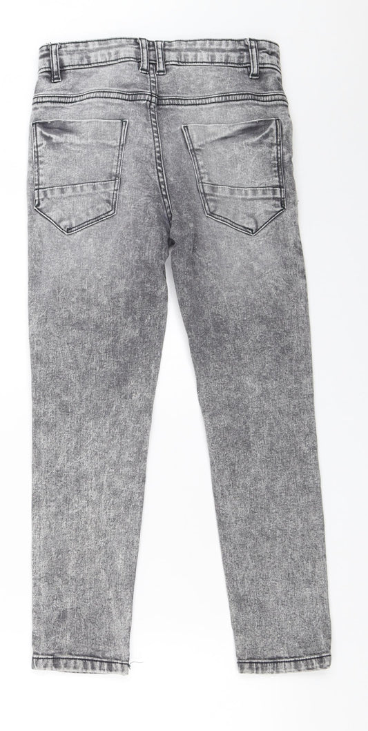 NEXT Girls Grey   Skinny Jeans Size 9 Months