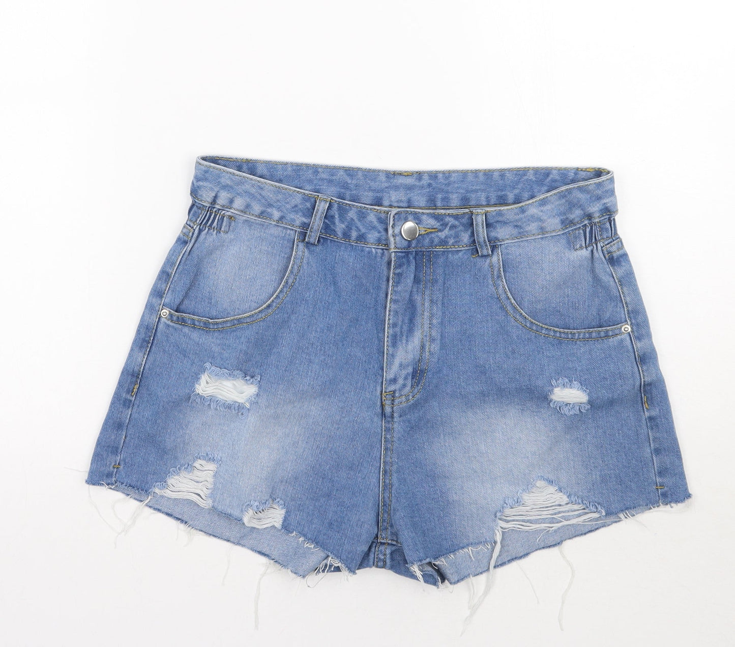 Preworn Womens Blue   Hot Pants Shorts Size M