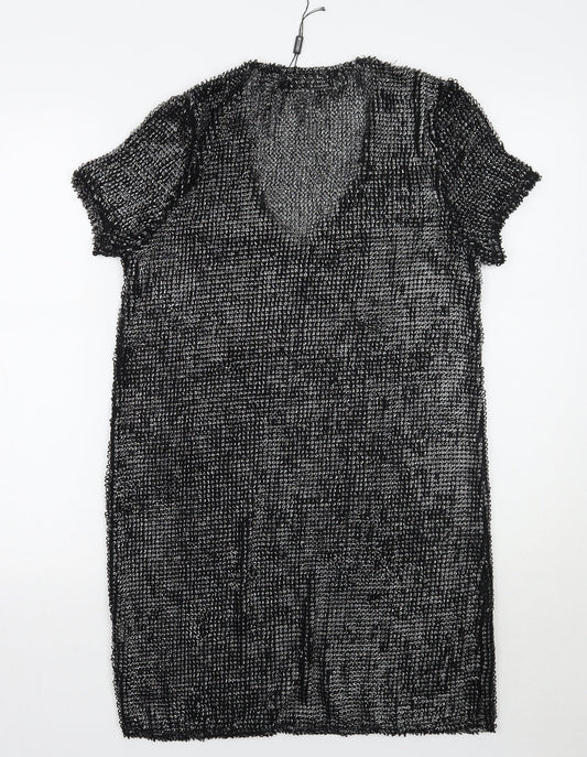 Missguided Womens Black   A-Line  Size 6