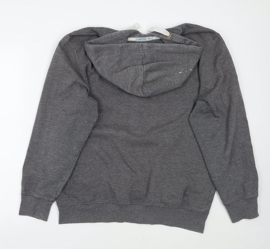 Avenue Mens Grey  Rayon Jacket Coat Size L