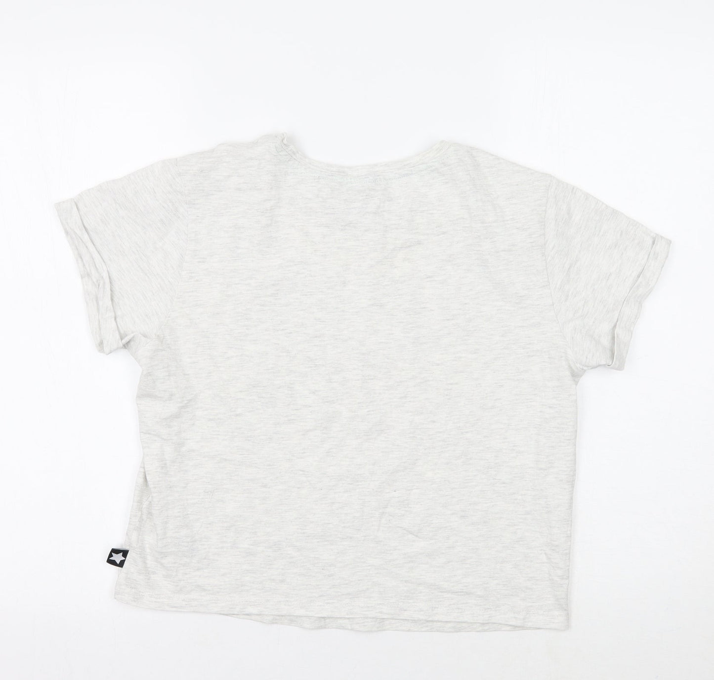 Newlook Girls Grey   Basic T-Shirt Size L