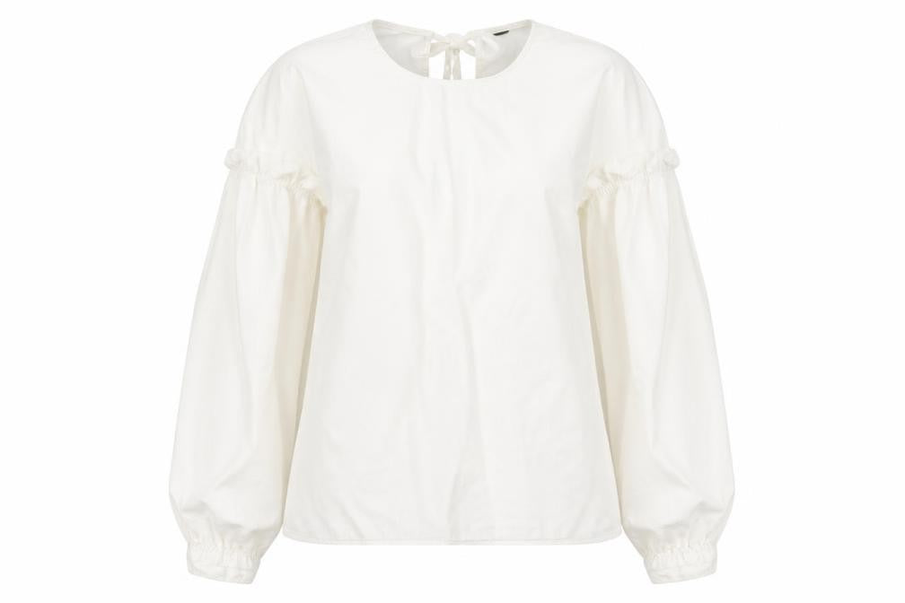 Topshop Womens White   Basic Blouse Size 6