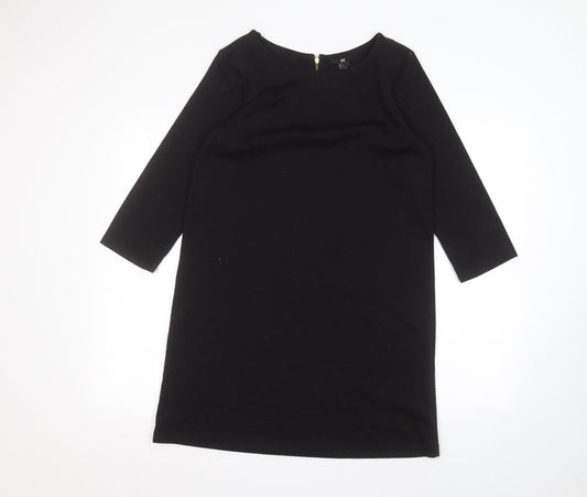 H&M Womens Black   Pullover Jumper Size S