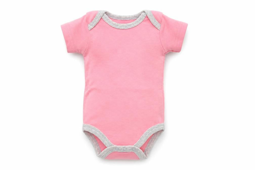 Modern Baby Baby Pink   Babygrow One-Piece Size 0-3 Months