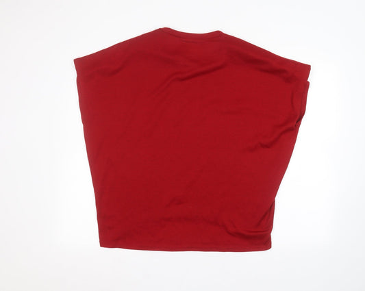 Quiz Womens Red   Basic T-Shirt Size S