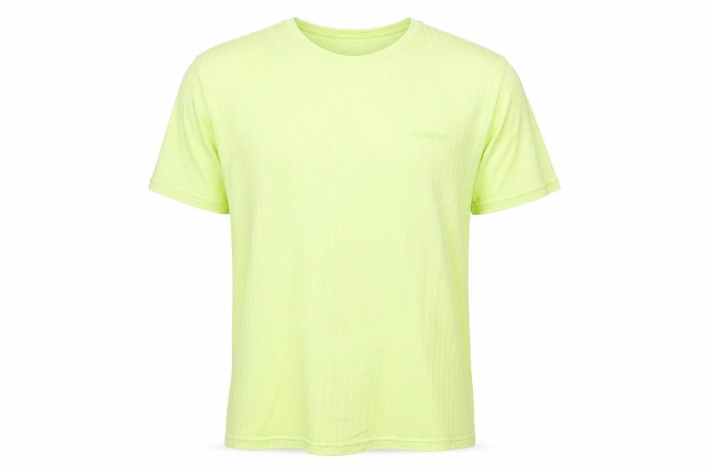 Mens UK Size L Reebok Green  Cotton T-Shirt