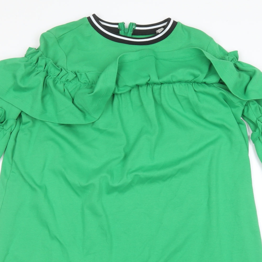 ASOS Womens Green   A-Line  Size 4