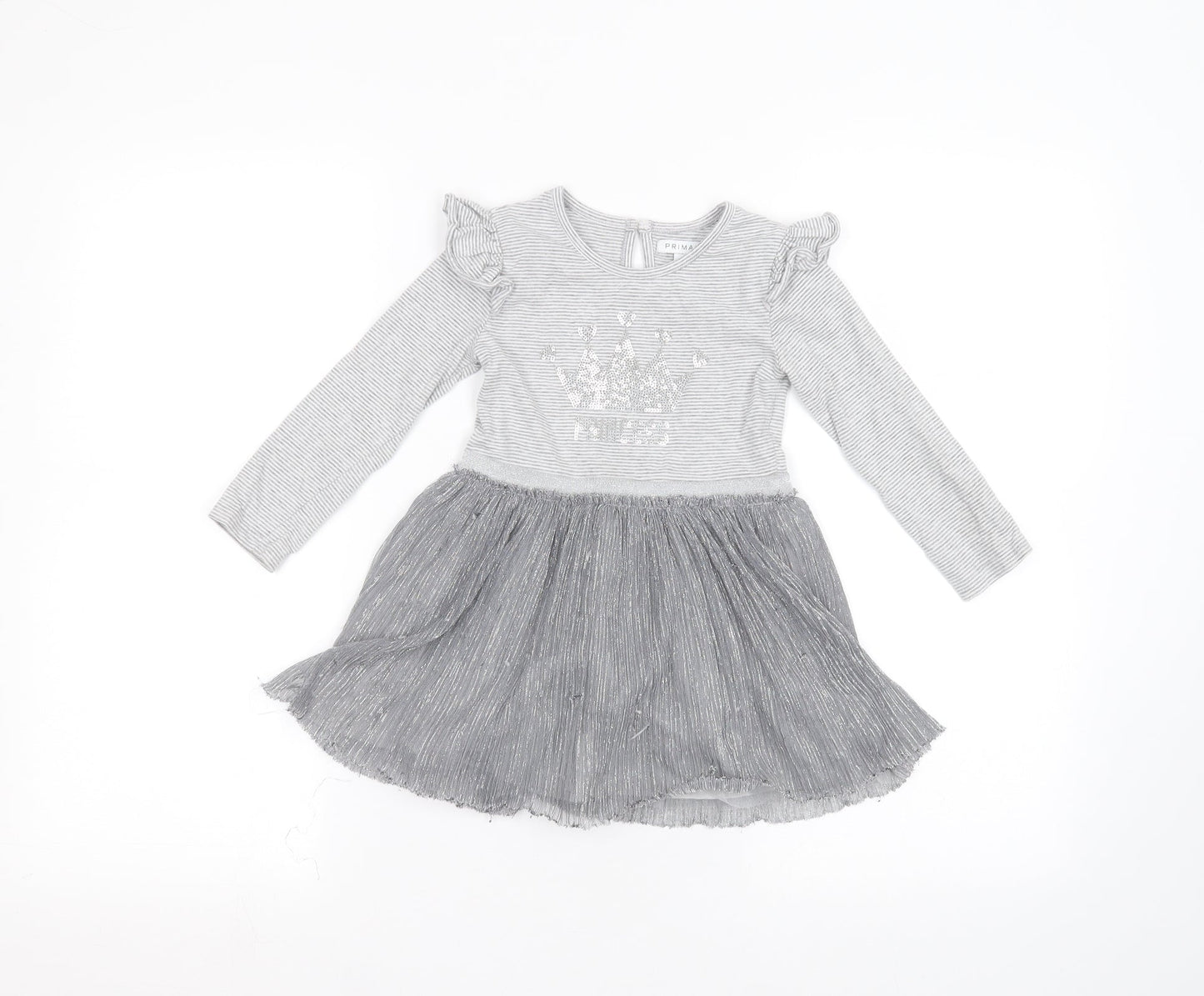 Primark Girls Grey   A-Line  Size 24 Months