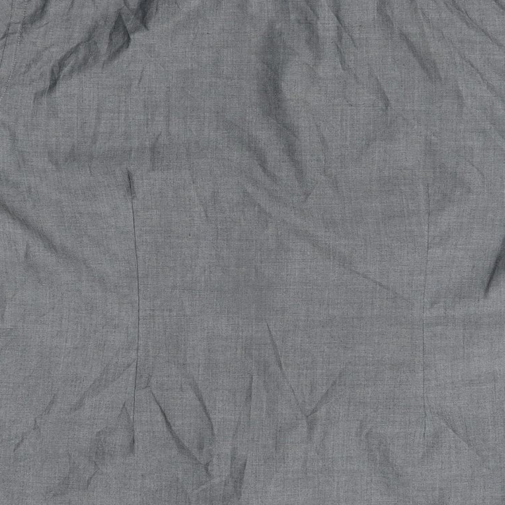 George Mens Grey    Button-Up Size 16
