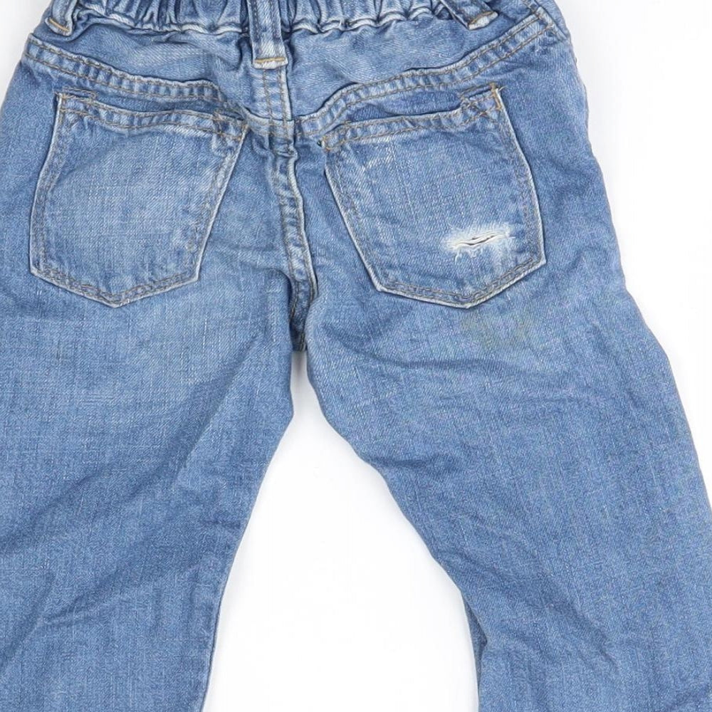 Gap Baby Blue    Jeans Size 12-18 Months  - distressed