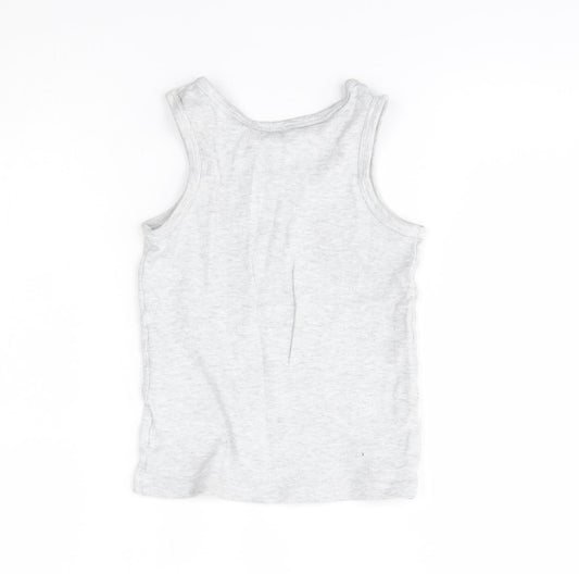 F&F Boys Grey   Basic Tank Size 5-6 Years