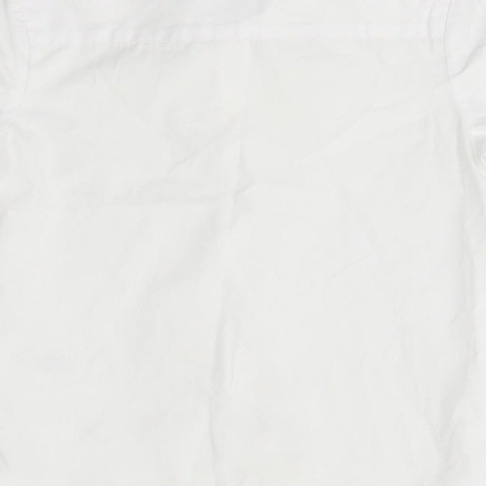 George Boys White   Basic Button-Up Size 4-5 Years