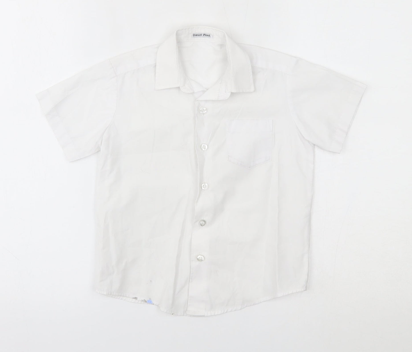 George Boys White   Basic Button-Up Size 3-4 Years