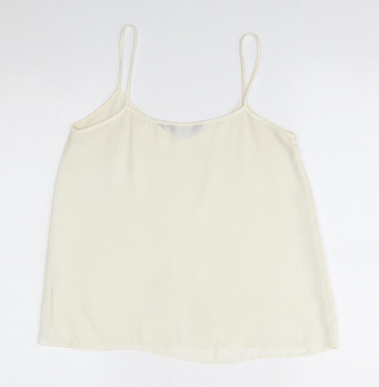 New Look Womens Ivory   Camisole Blouse Size 8