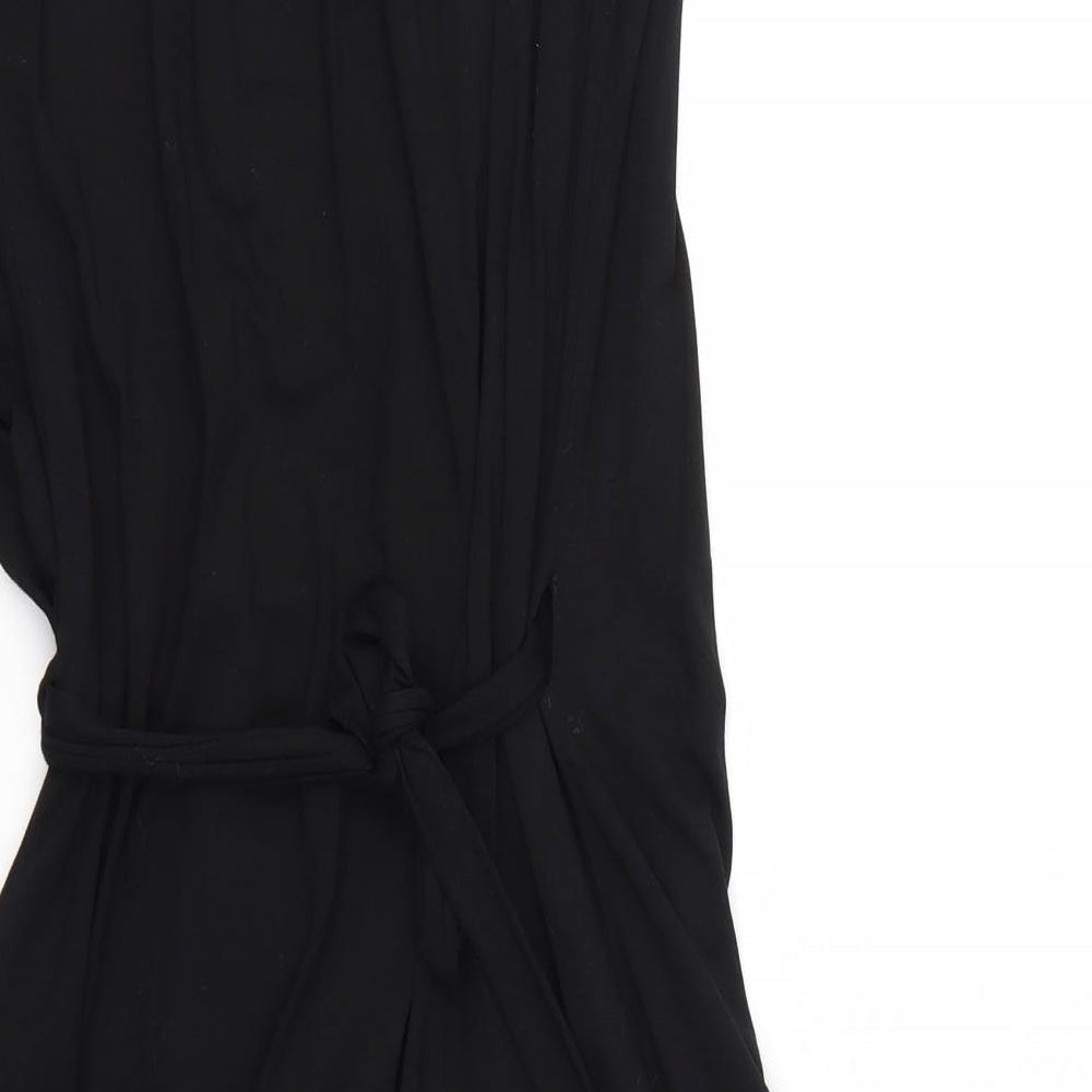 Dorothy Perkins Womens Black   A-Line  Size 10