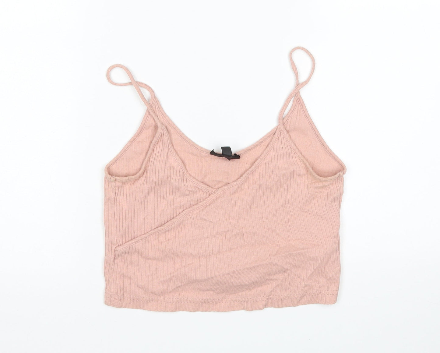 Topshop Womens Pink   Cropped Tank Size 8
