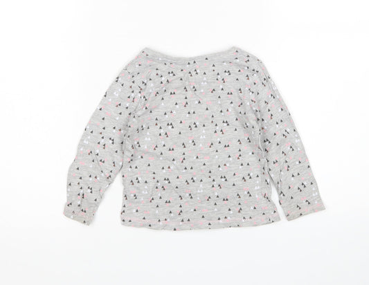 Matalan Girls Multicoloured Polka Dot  Basic T-Shirt Size 12-18 Months
