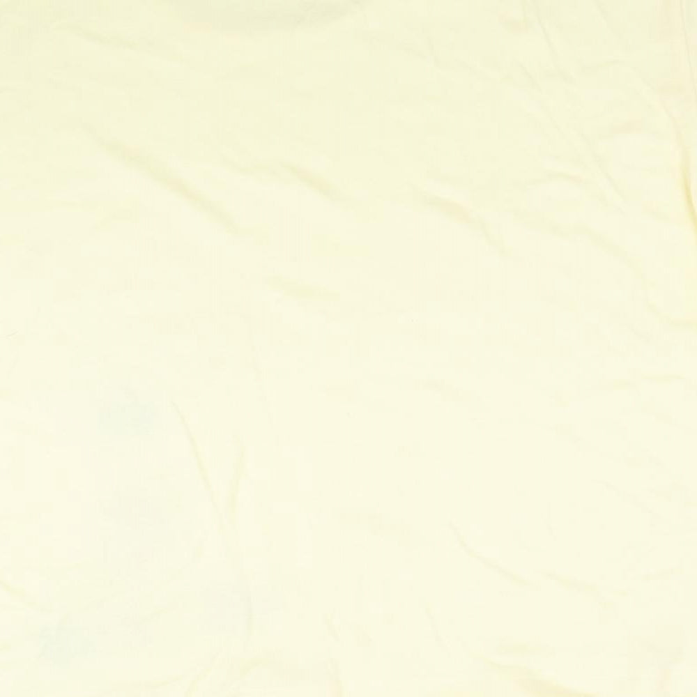 Akai Womens Yellow   Basic T-Shirt Size L