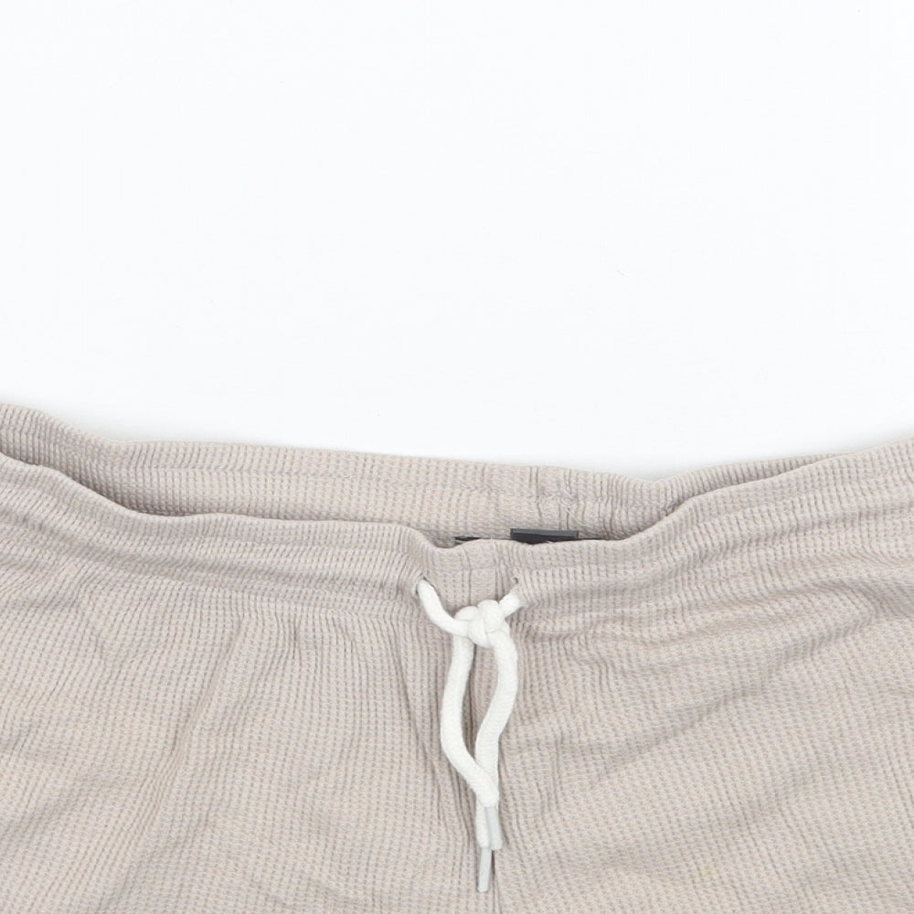 Primark Womens Beige   Sweat Shorts Size L