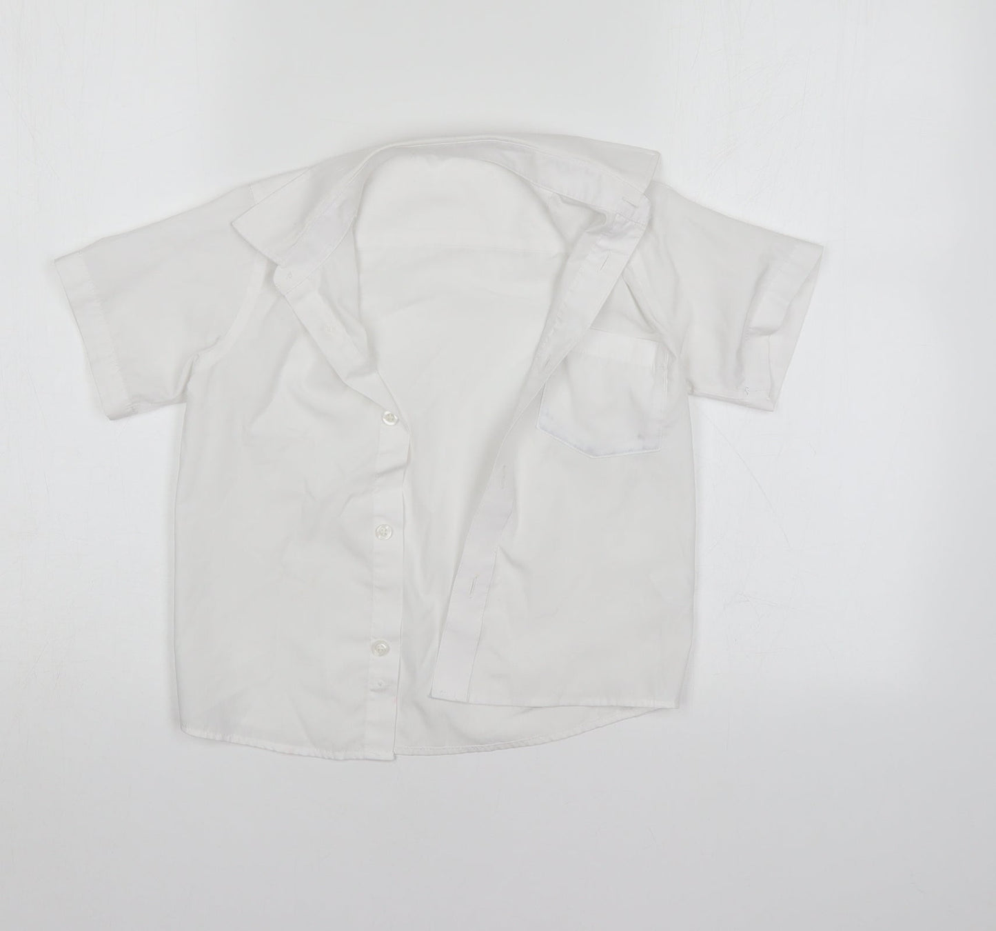 TU Girls White   Basic Button-Up Size 5 Years