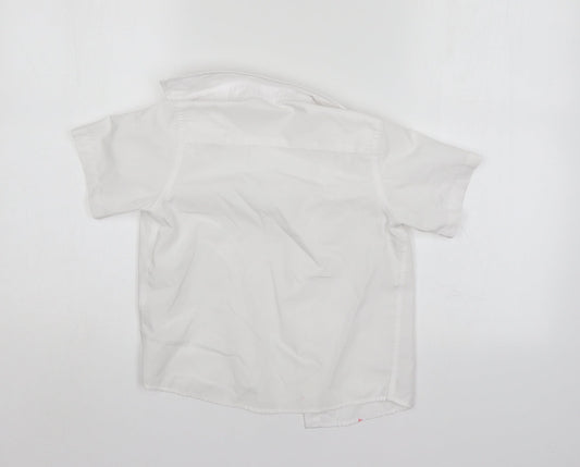 TU Girls White   Basic Button-Up Size 5 Years