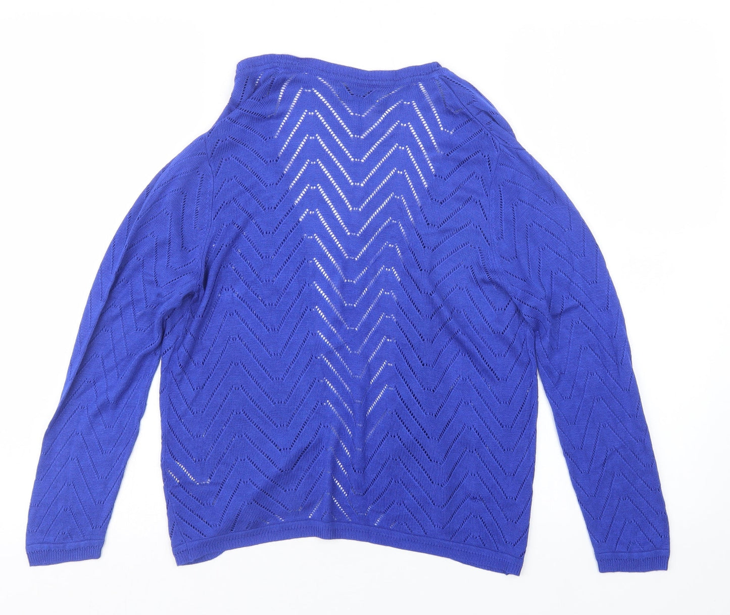 Papaya Womens Blue   Cardigan Jumper Size 12