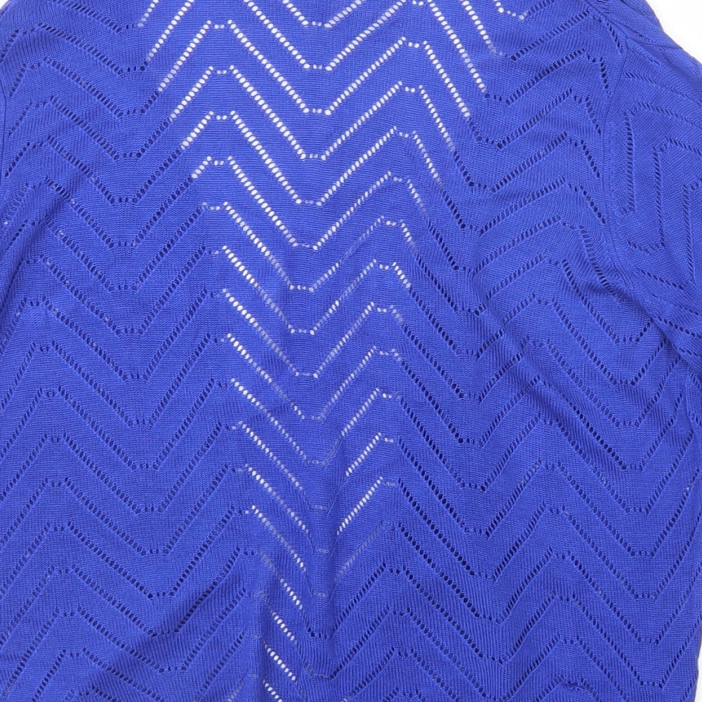 Papaya Womens Blue   Cardigan Jumper Size 12