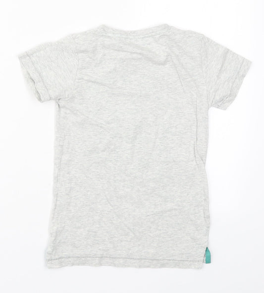 NEXT Boys Grey   Basic T-Shirt Size 5-6 Years  - Dude