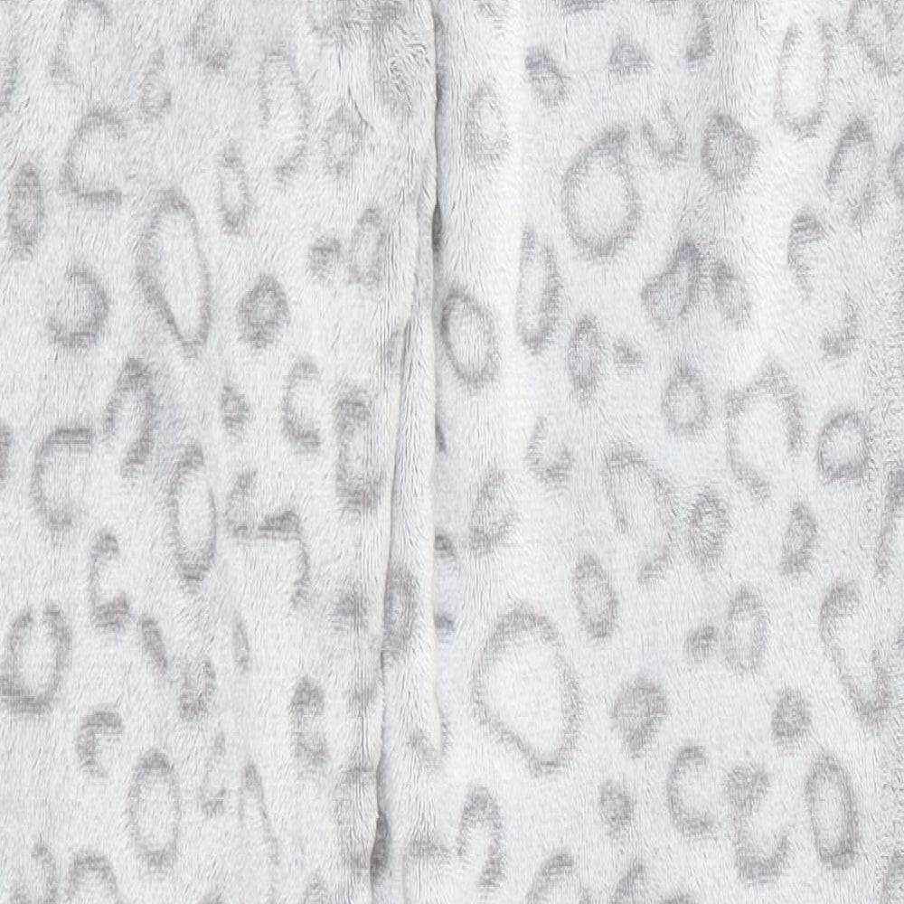 B&M Womens Grey Animal Print  Trousers  Size 16 L28 in - Pyjama Pants