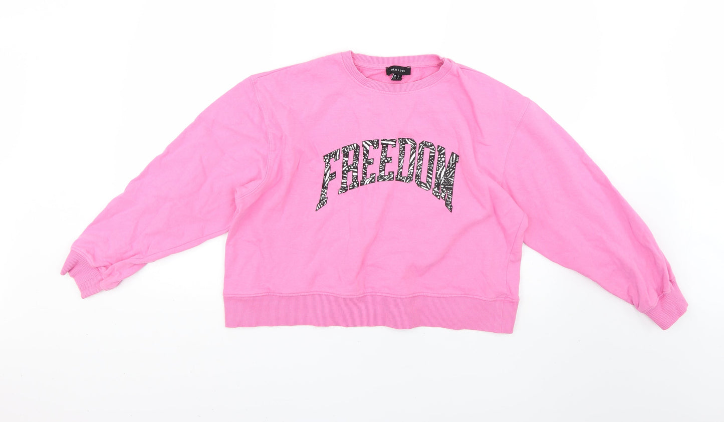 New Look Womens Pink   Pullover Jumper Size S