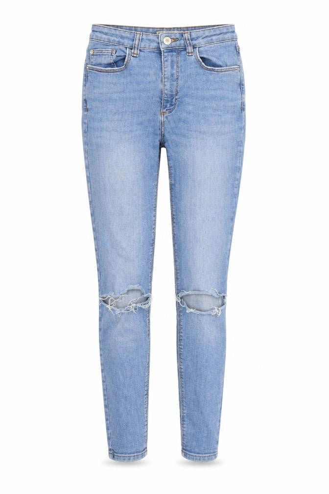 Denim & Co. Womens Blue   Skinny Jeans Size 10 L26 in