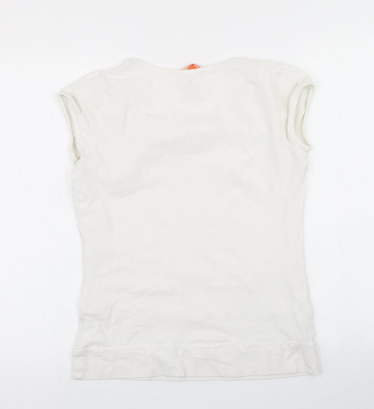 Not the same Womens White   Basic T-Shirt Size M