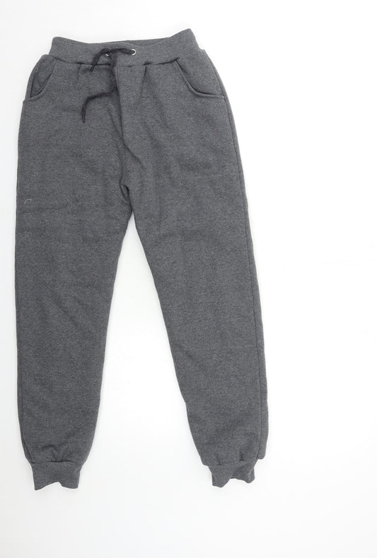 Preworn Womens Grey   Sweatpants Trousers Size L L26 in - LINED